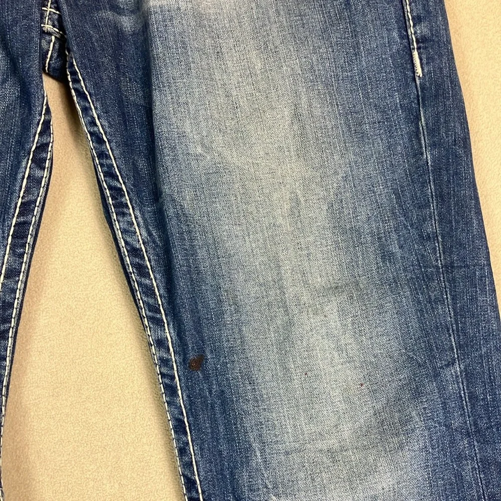 True Religion Straight Fake Blood Splatter Zola Movie Prop Jeans Men’s size‎ 36